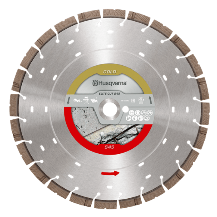 Husqvarna Elite Cut S45 Exo Grit Profesionalny Diamantovy Kotuc Rezanie Betonu 1639152662