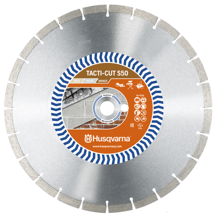 Husqvarna Tacti Cut S50 Ekonomicky Diamantovy Kotuc Rezanie Betonu Tehly Skridly 1634389995