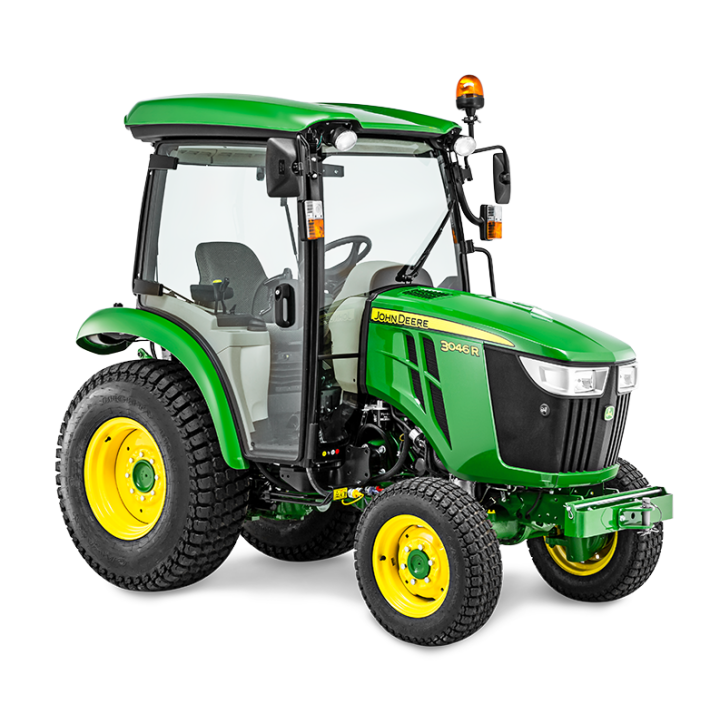 John Deere 3046R s kabínou