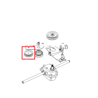 Kladka Sponovania Remena Pojazdu Husqvarna R 145sv 1644945364