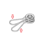 Klinovy Remen Husqvarna R 115c Zadny 1627658014