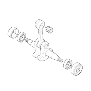Klukovy Hriadel Husqvarna 350 1637274384