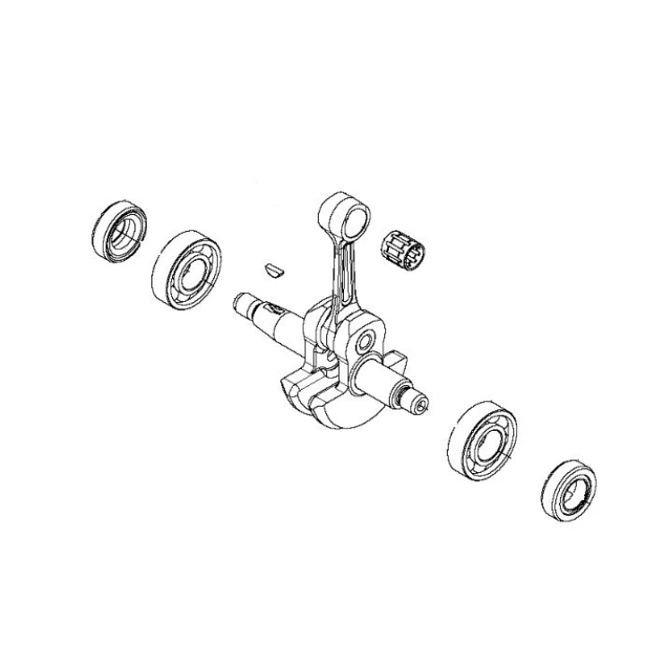 Klukovy Hriadel Husqvarna 525rx 1648065078