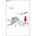 Kryt Mechanizmu Brzdy Husqvarna 240 1701450298