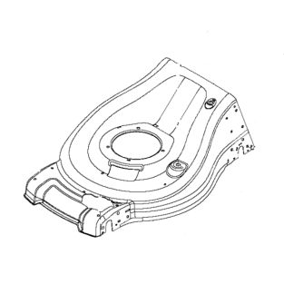 Kosiaci skelet Husqvarna LC 353 AWD