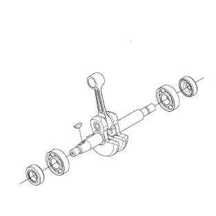 Klukovy Hriadel Husqvarna 525bx 1670362828
