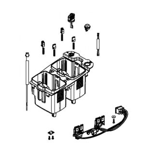 Drziak Baterie Husqvarna Lc 247i 1703182759