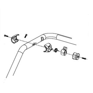 Drziak Paky Stop Motora Husqvarna Lc 247i 1703185499