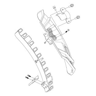 Kryt vyžínacej hlavy Husqvarna 333R MARK II